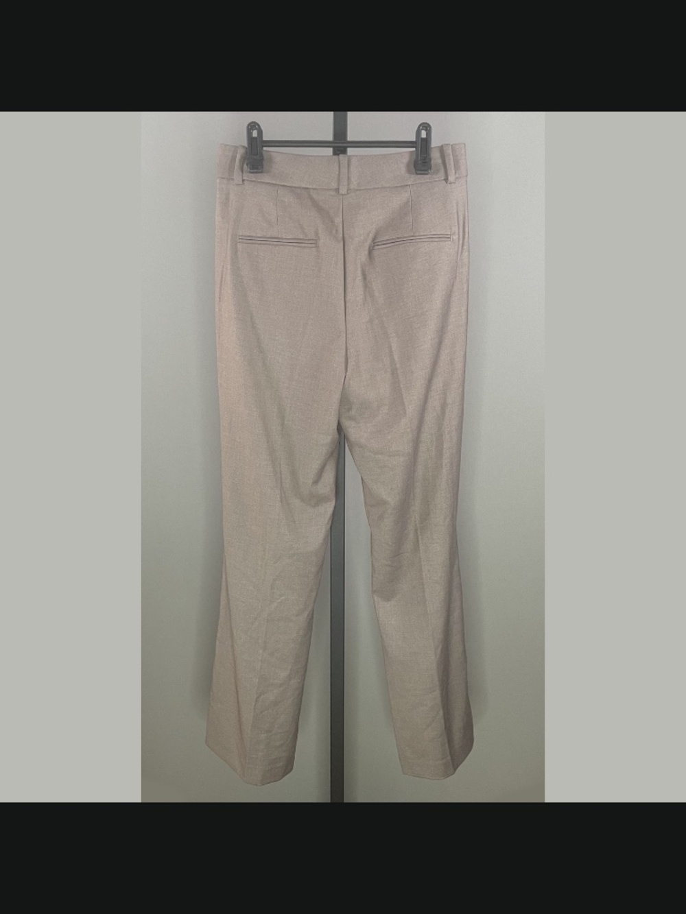 NEW Ann Taylor Pants Womens 4 brown Jayne straight leg trouser classic preppy - Picture 8 of 10
